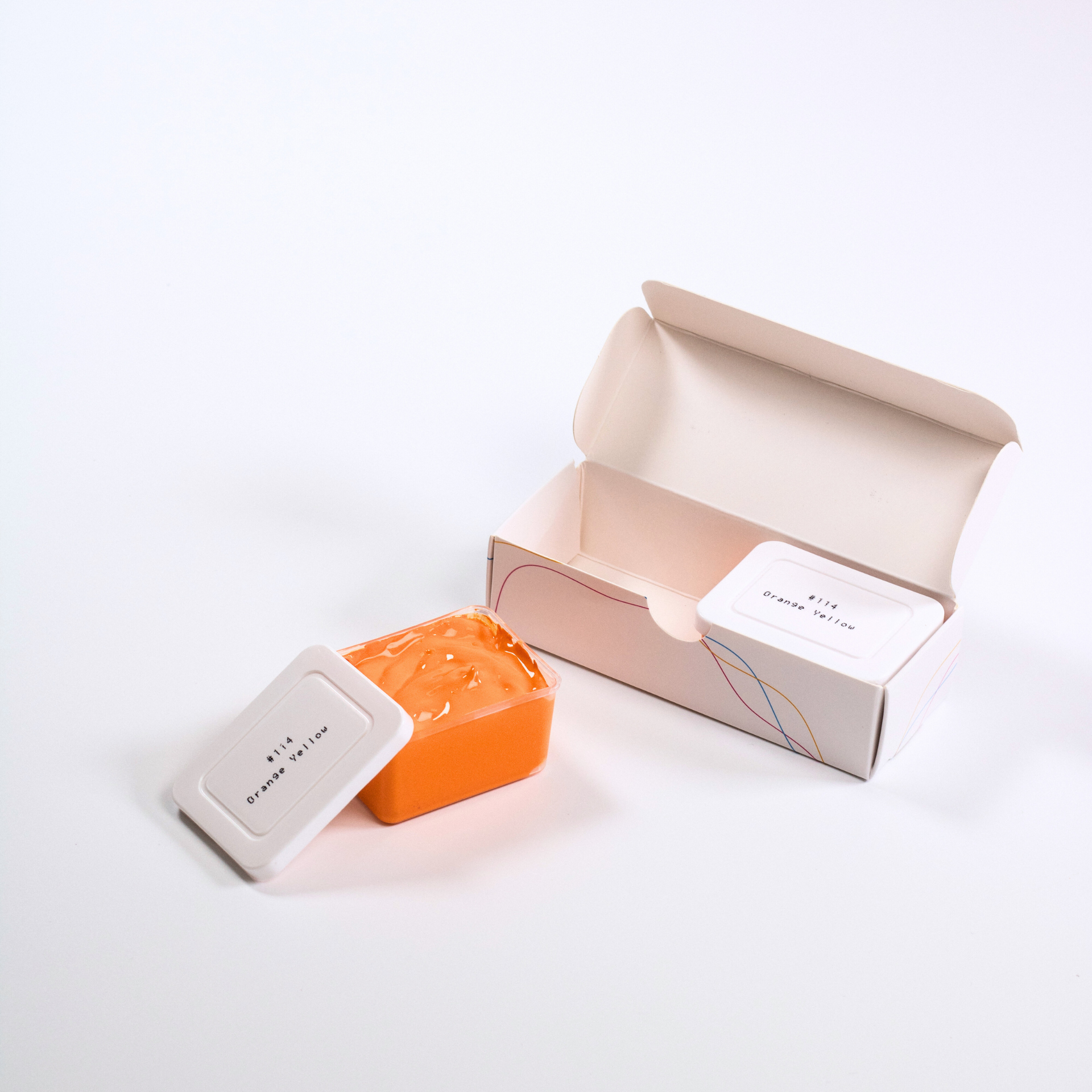 Gouache Orange Yellow Refills 50ml/1.7oz (2 pcs.)