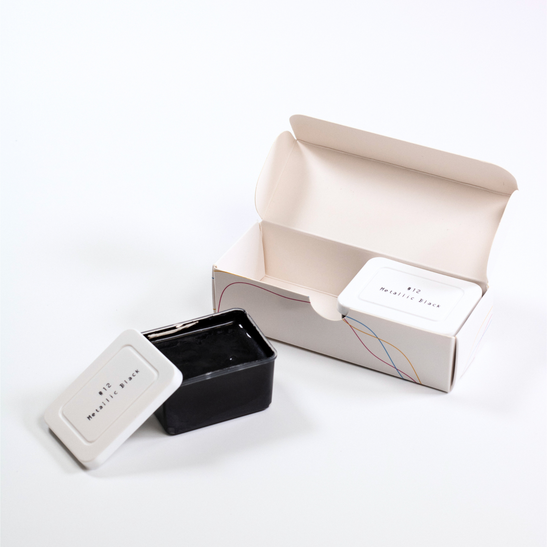 Gouache Metallic Black Refills 50ml/1.7oz (2 pcs.)
