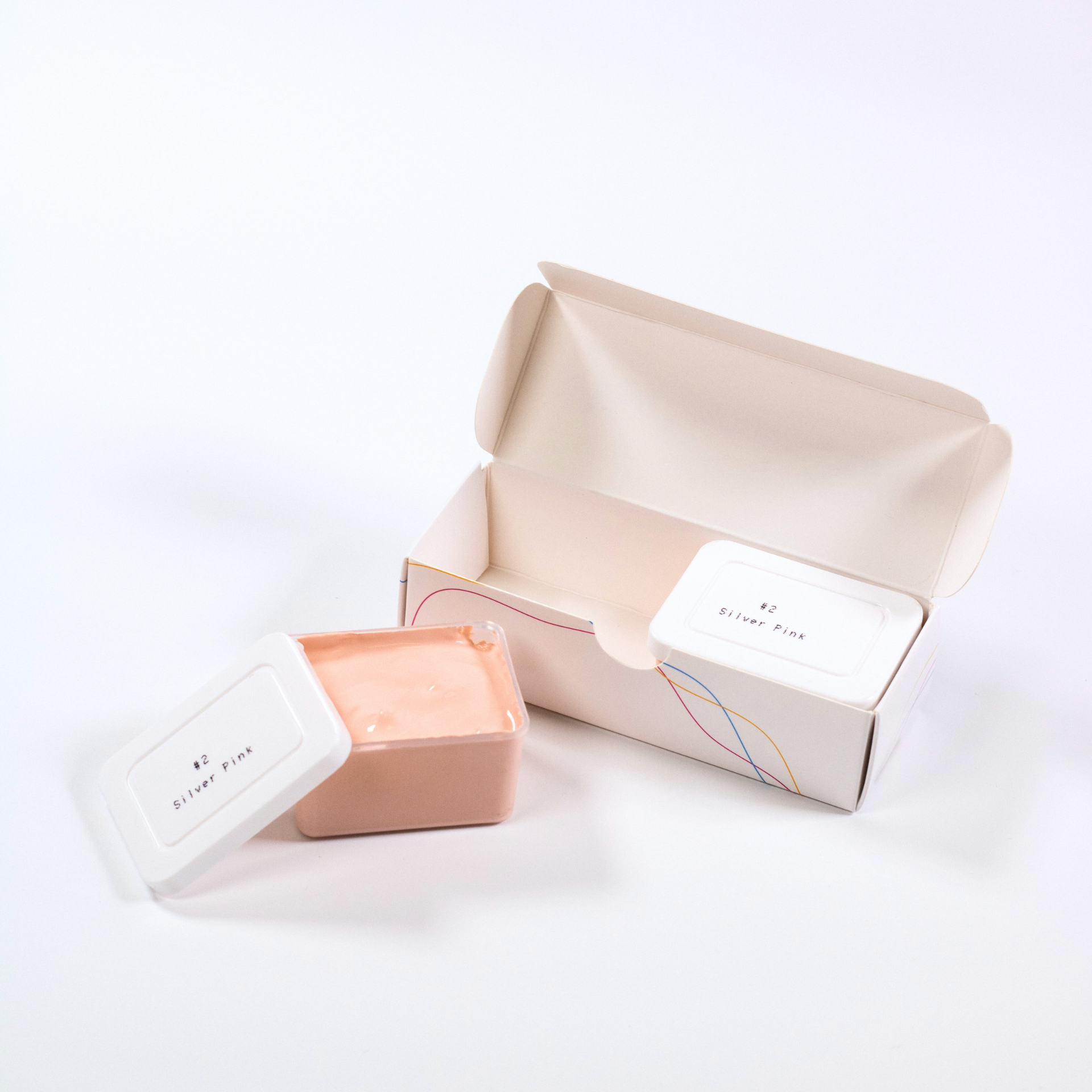 Gouache Silver Pink Refills 50ml/1.7oz (2 pcs.)