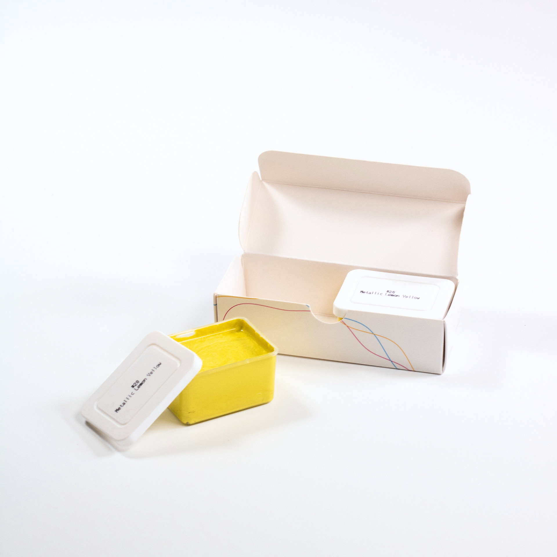 Gouache Metallic Lemon Yellow Refills 50ml/1.7oz (2 pcs.)