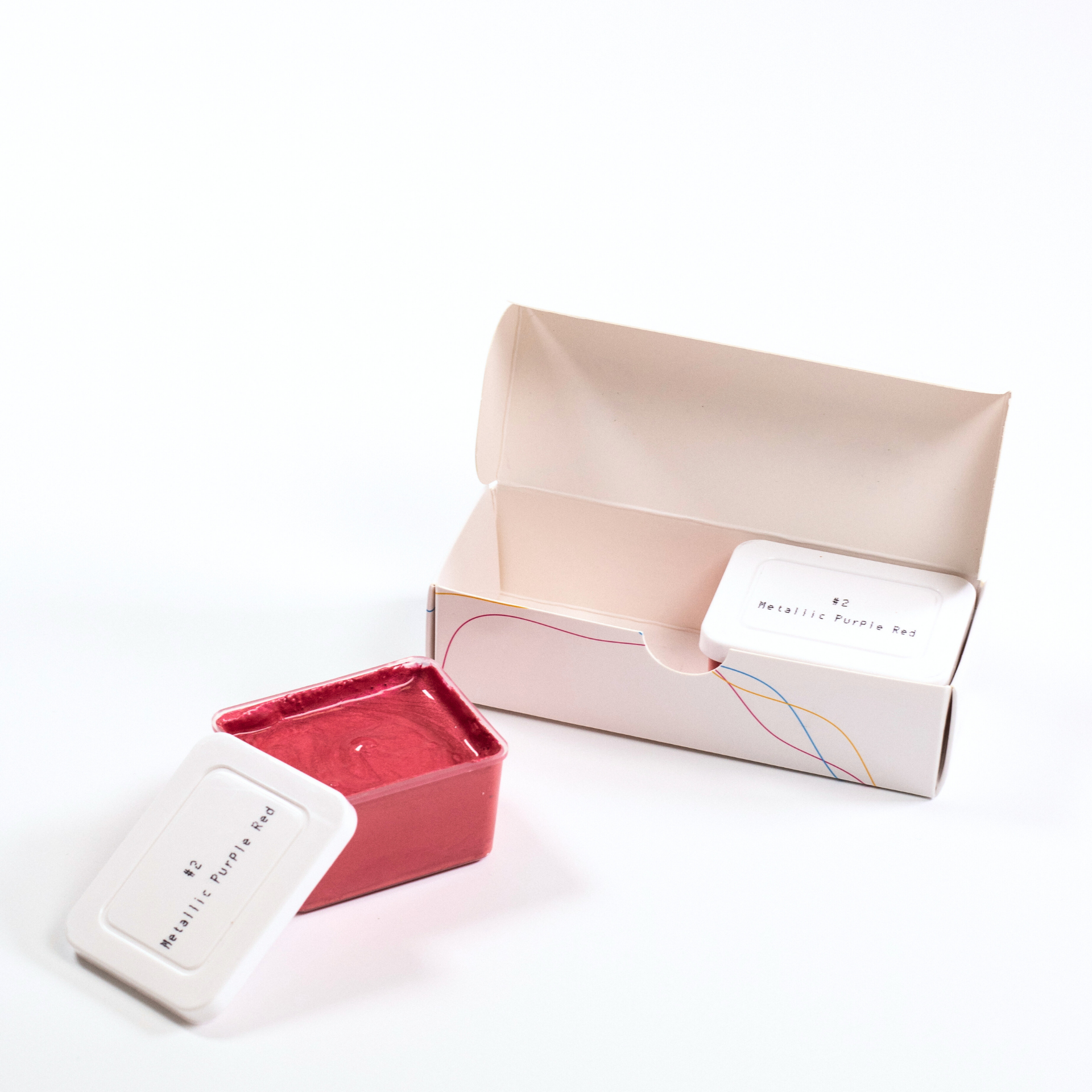 Gouache Metallic Purple Red Refills 50ml/1.7oz (2 pcs.)