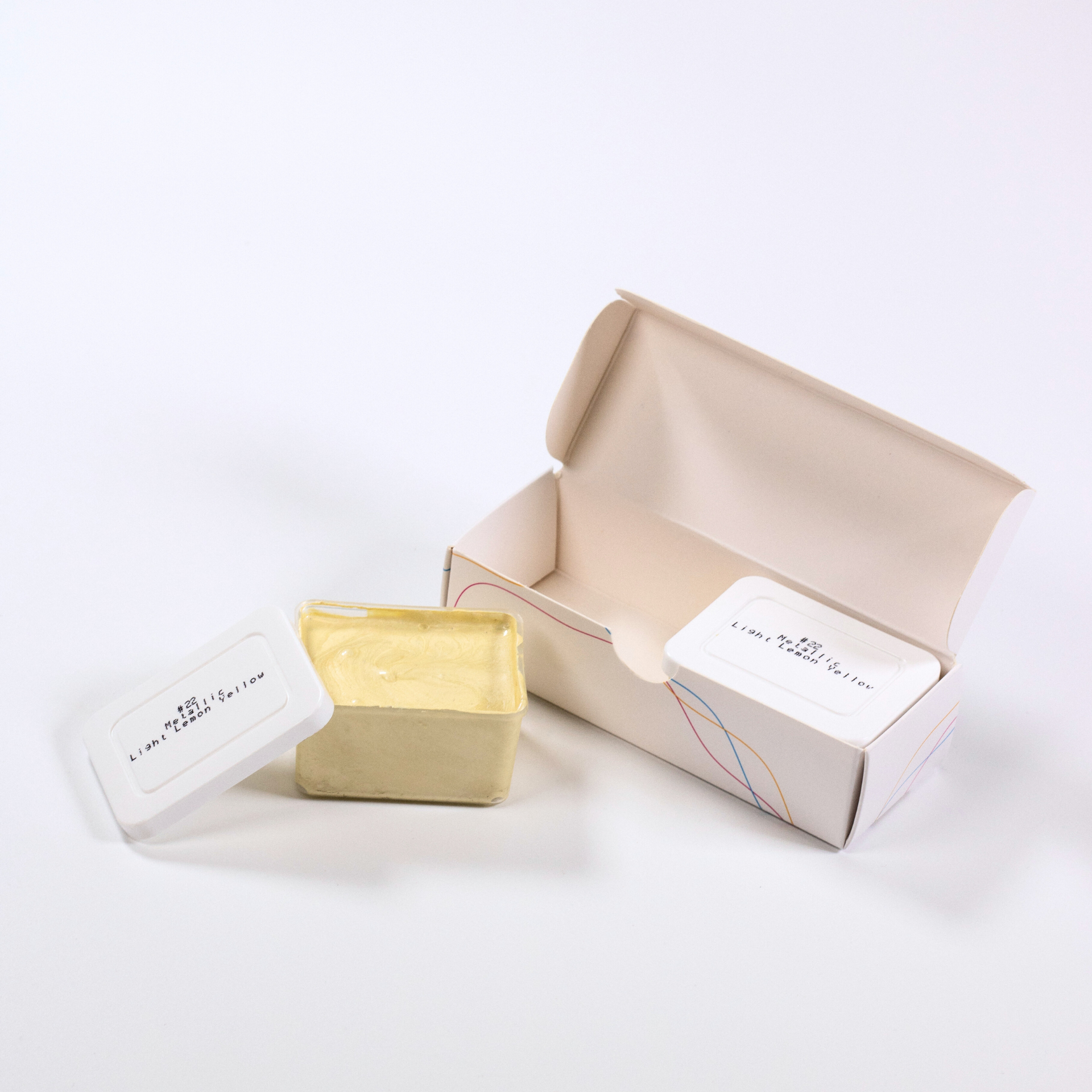 Gouache Metallic Light Lemon Yellow Refills 50ml/1.7oz (2 pcs.)