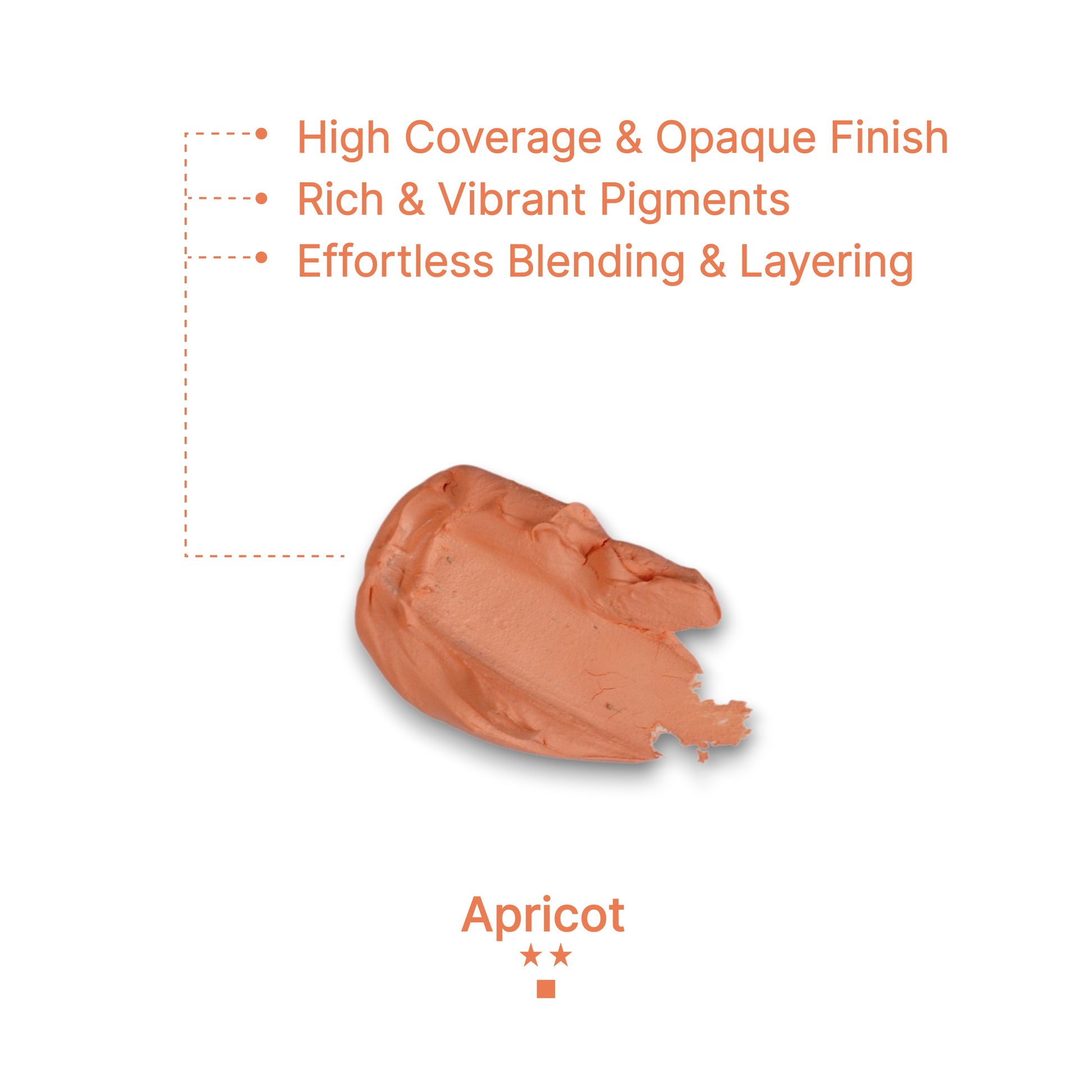 Gouache Apricot Refills 50ml/1.7oz (2 pcs.)