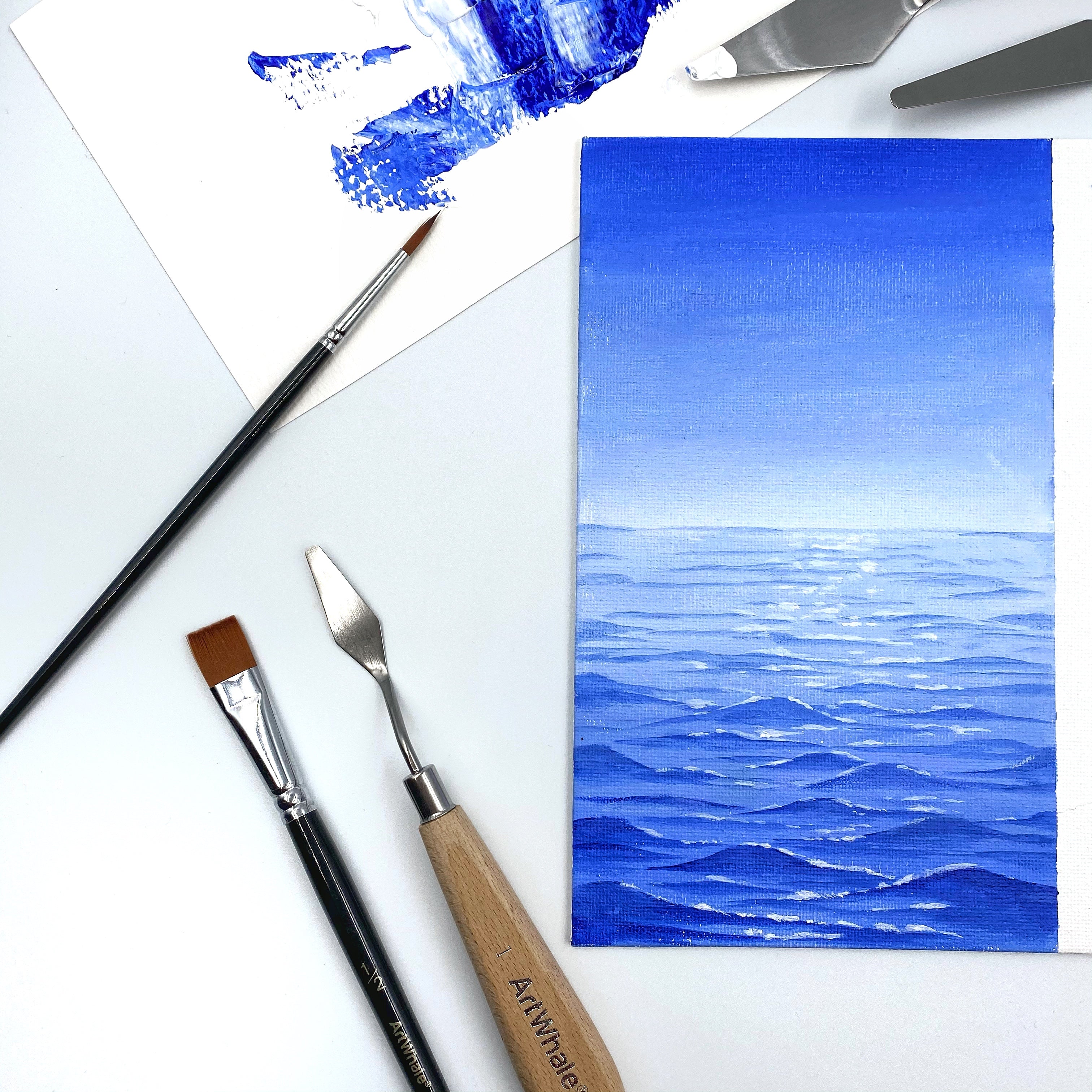 21-Piece Acrylic Art Set for Beginners – ArtWhale