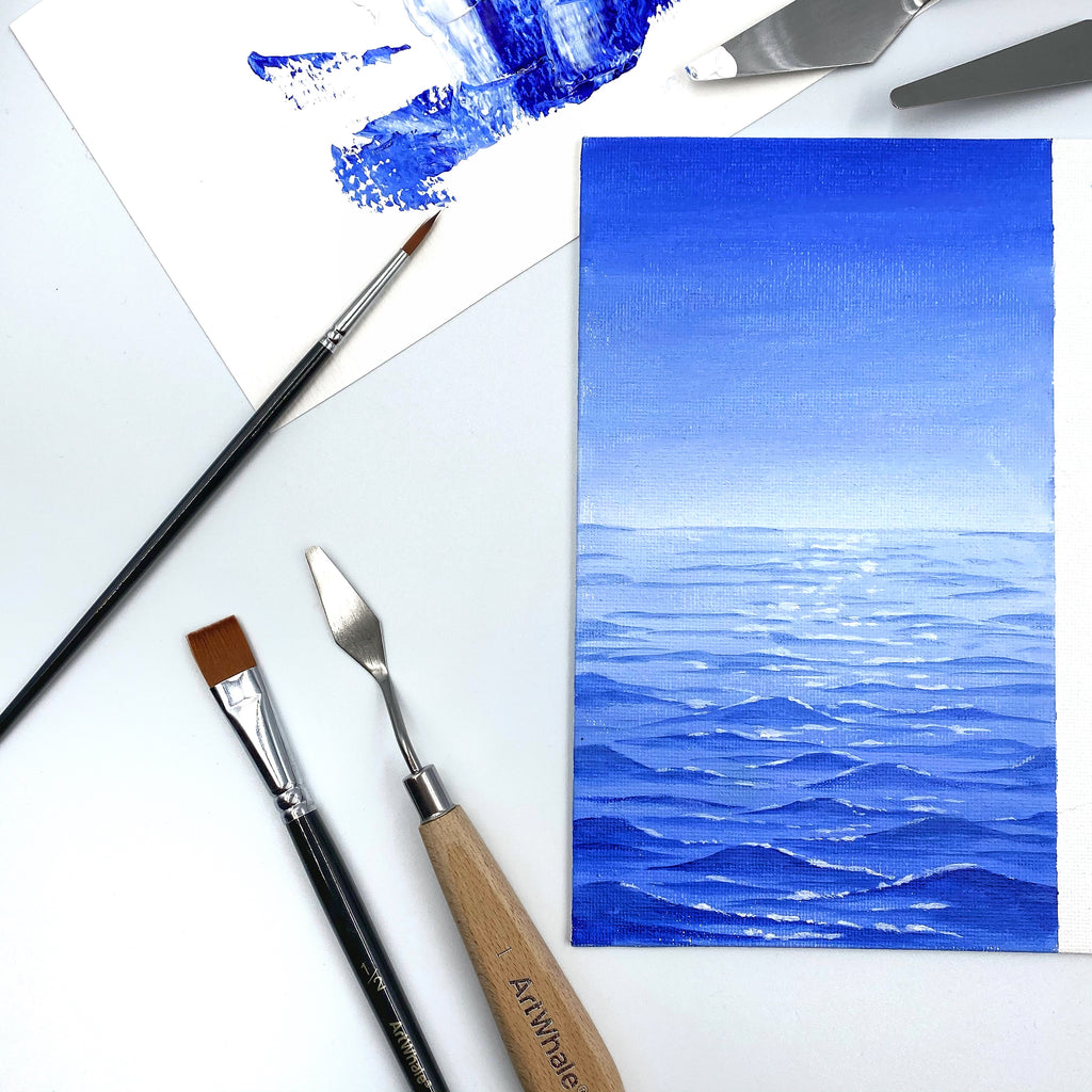 21-Piece Acrylic Art Set for Beginners
