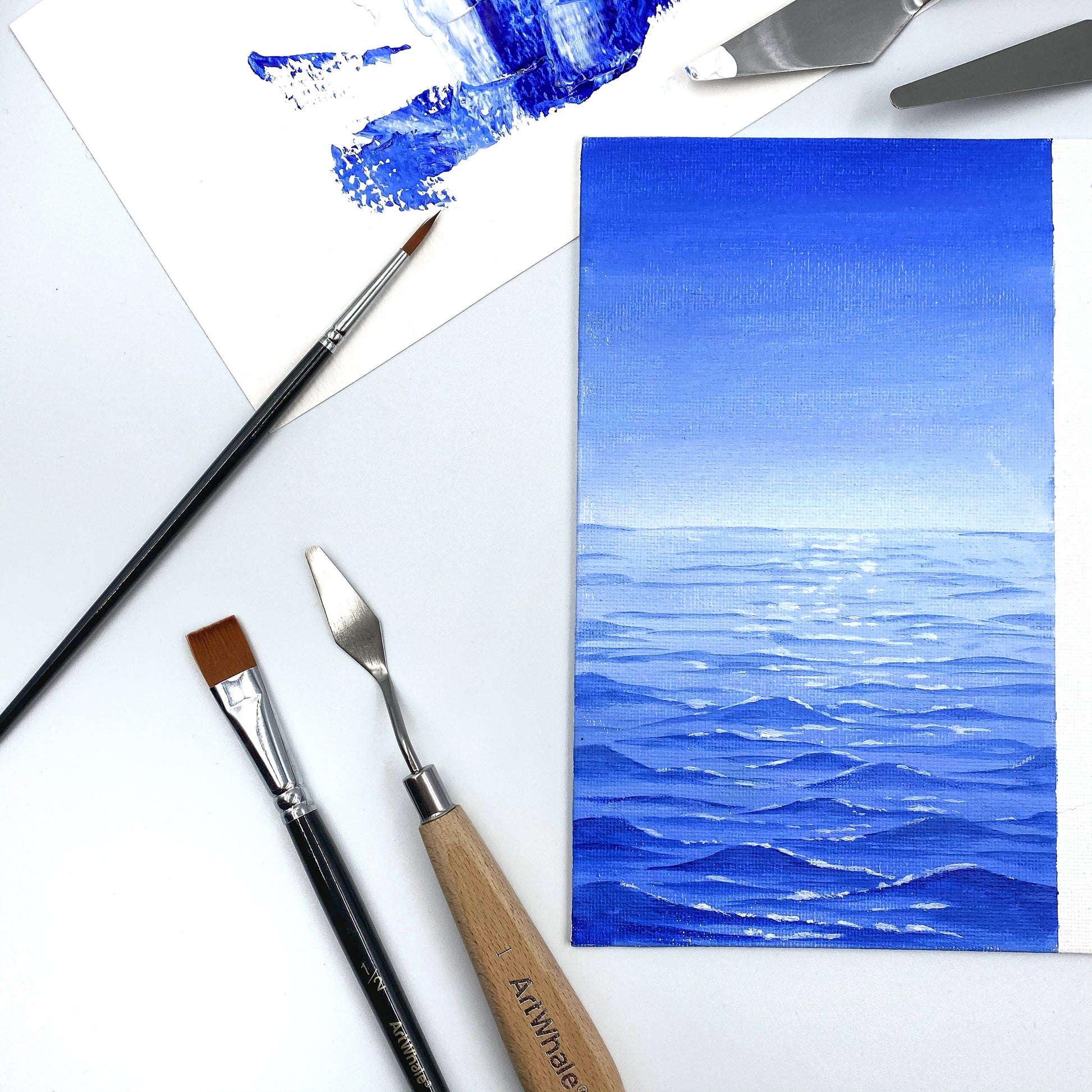 21-Piece Acrylic Art Set for Beginners