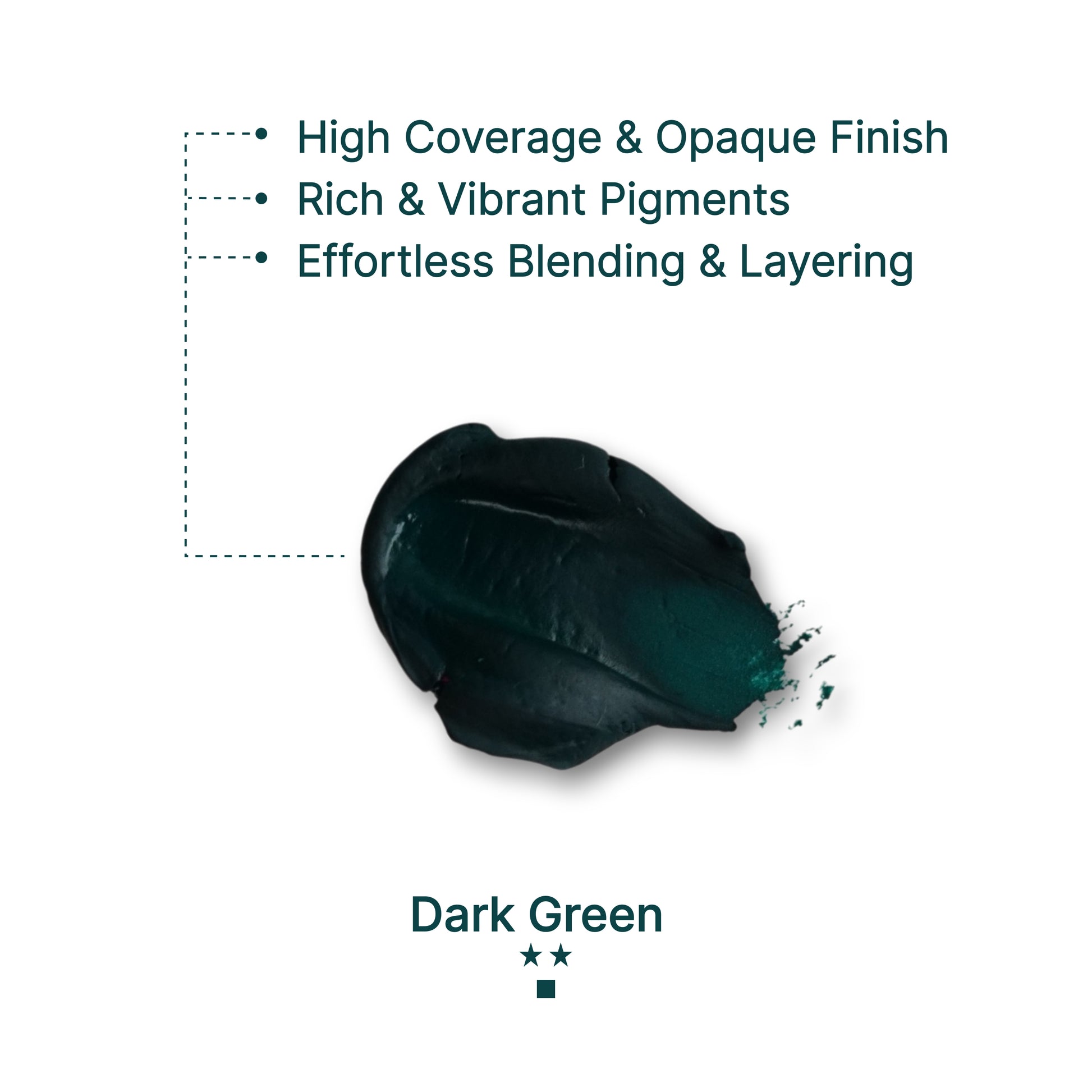 Gouache Dark Green Refills 50ml/1.7oz (2 pcs.)
