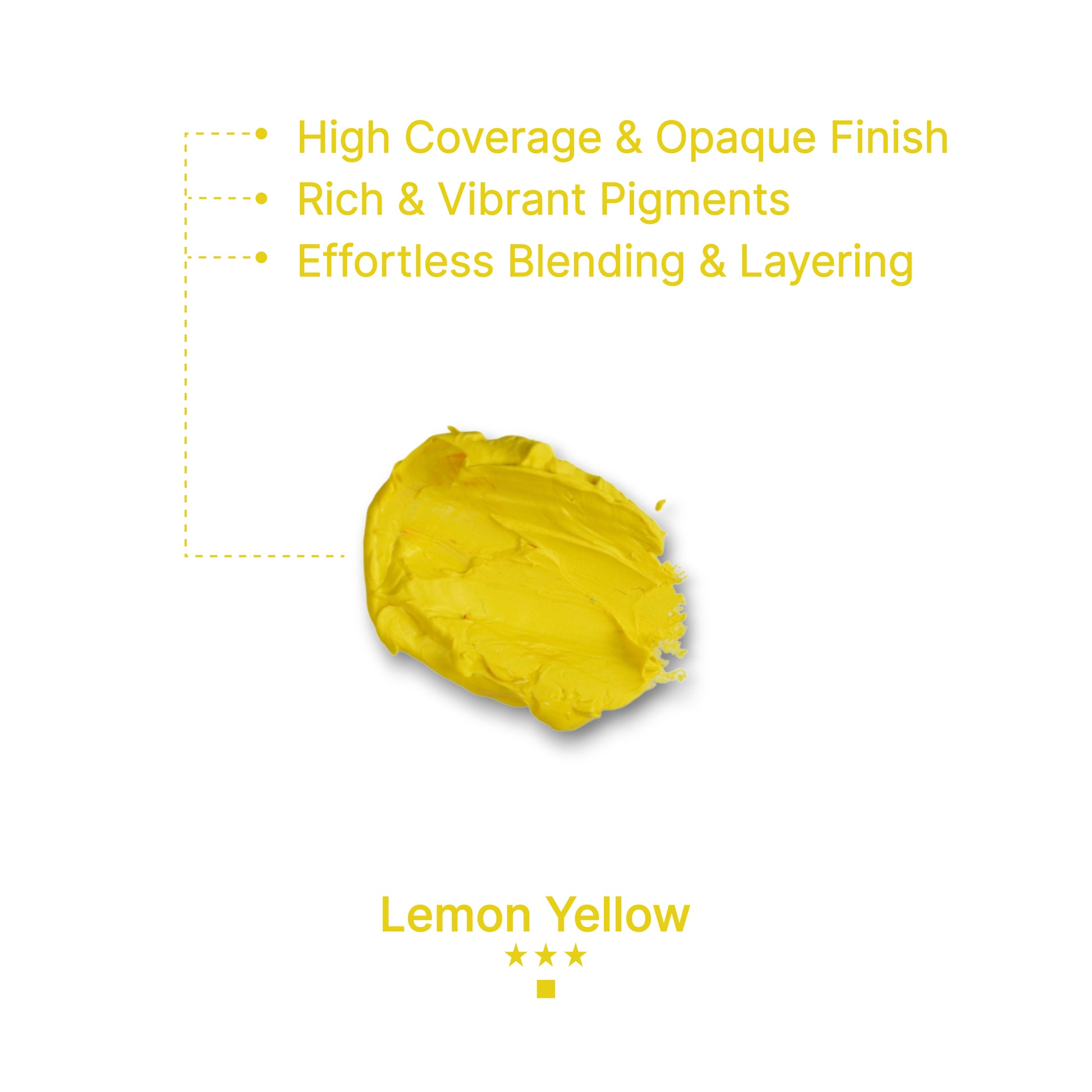 Gouache Lemon Yellow Refills 50ml/1.7oz (2 pcs.)