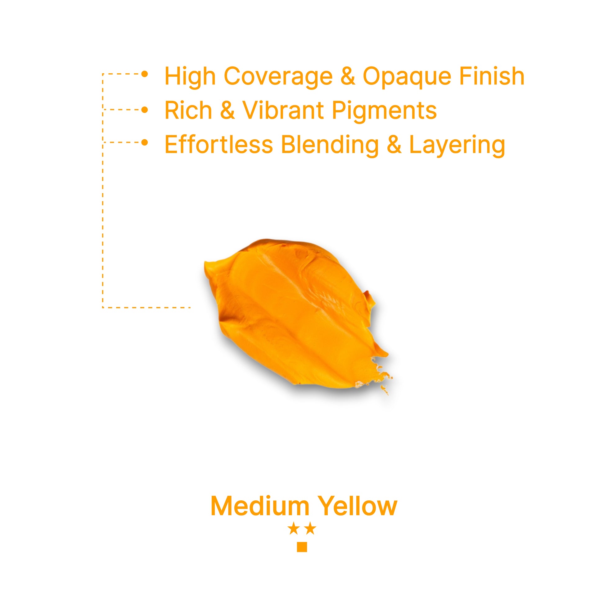 Gouache Medium Yellow Refills 50ml/1.7oz (2 pcs.)
