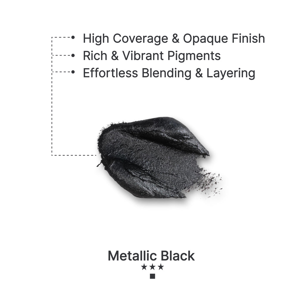 Gouache Metallic Black Refills 50ml/1.7oz (2 pcs.)