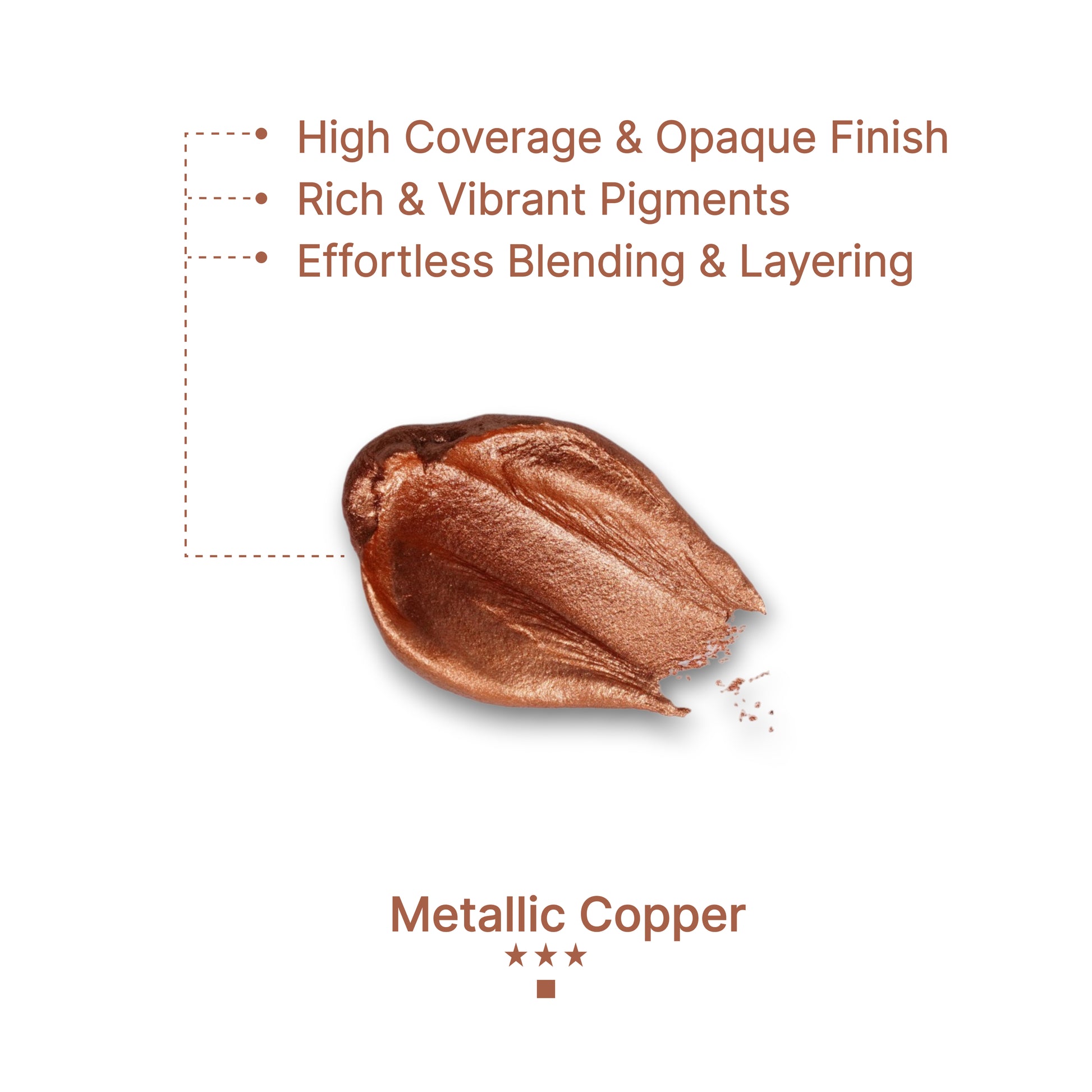 Gouache Metallic Copper Refills 50ml/1.7oz (2 pcs.)