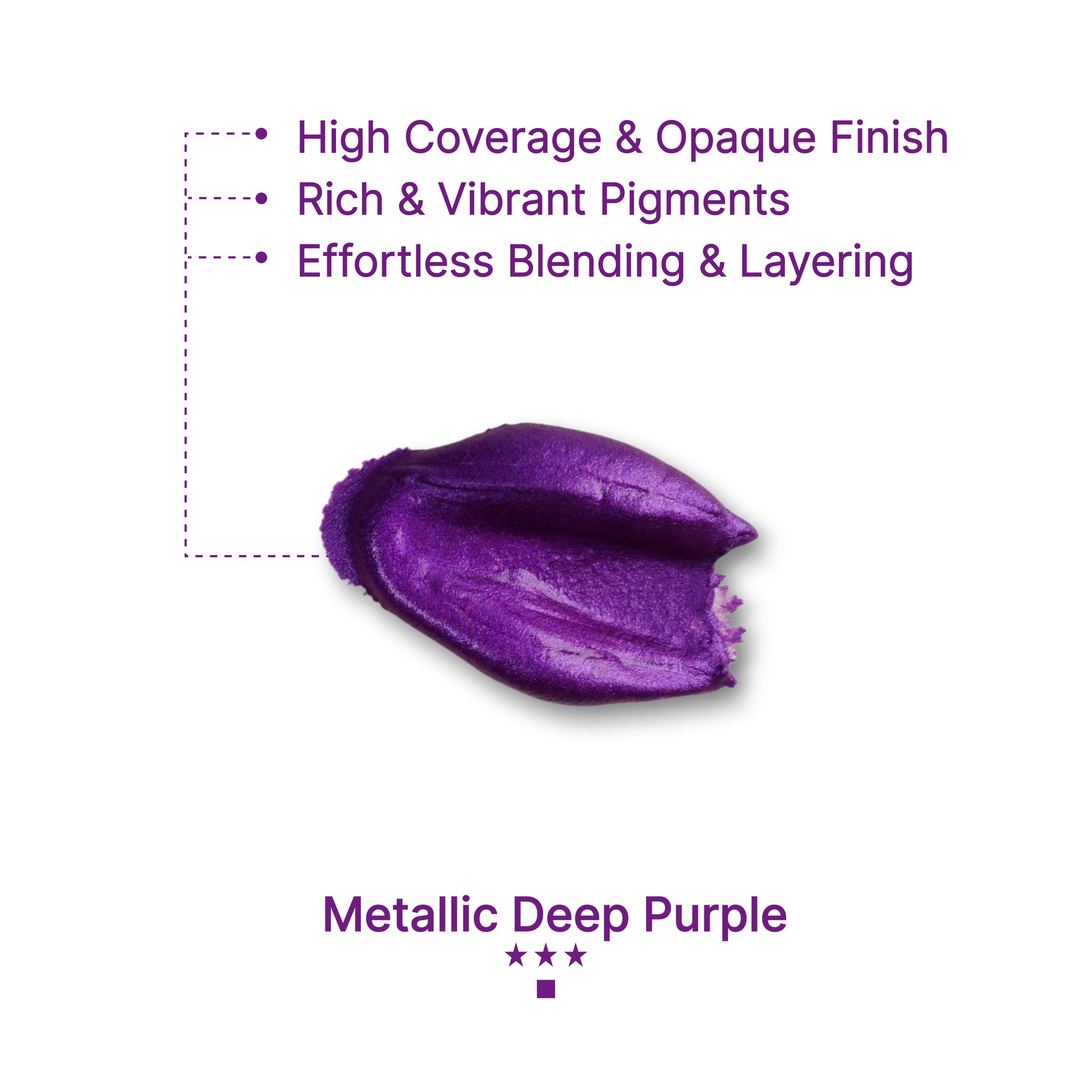 Gouache Metallic Deep Purple Refills 50ml/1.7oz (2 pcs.)