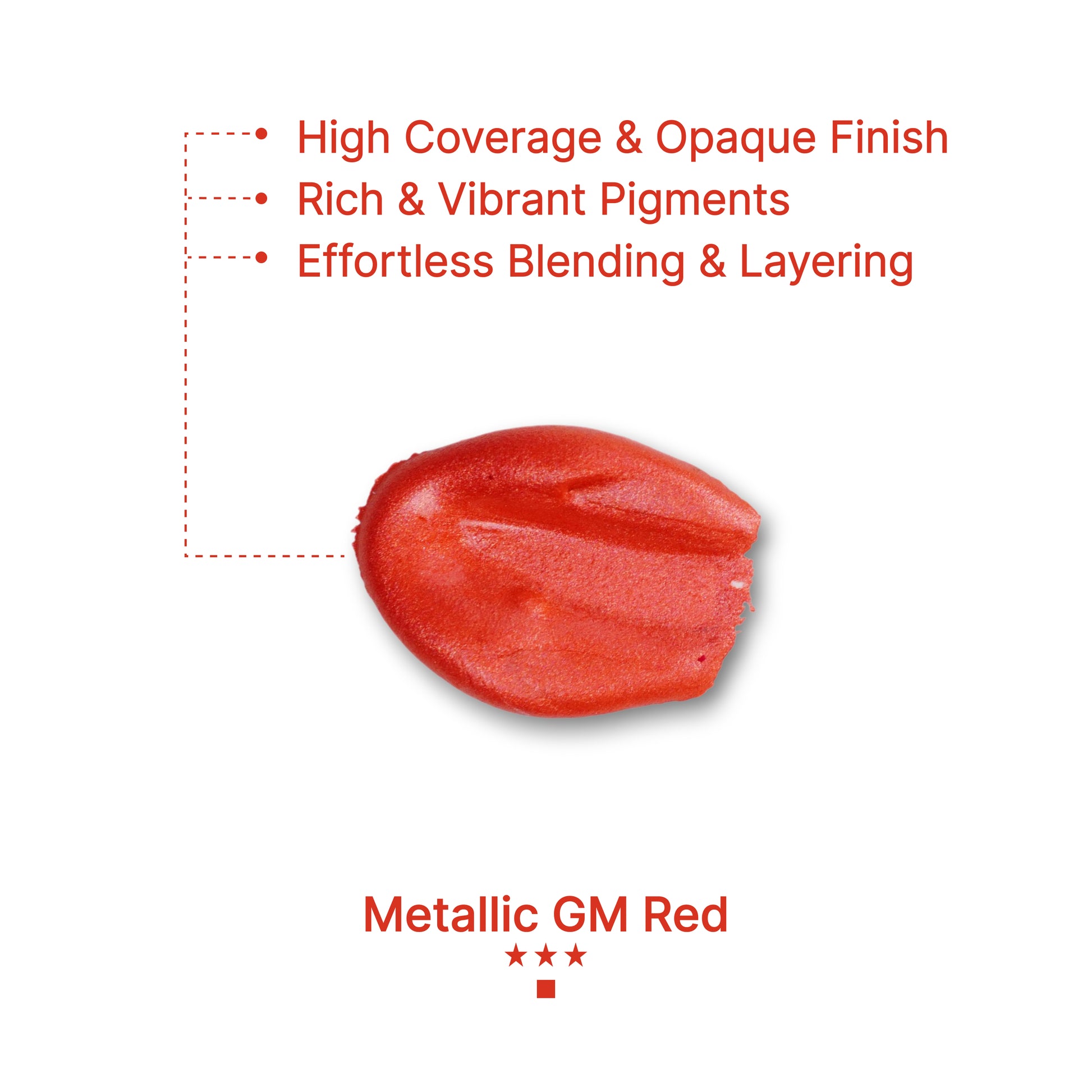 Gouache Metallic GM Red Refills 50ml/1.7oz (2 pcs.)