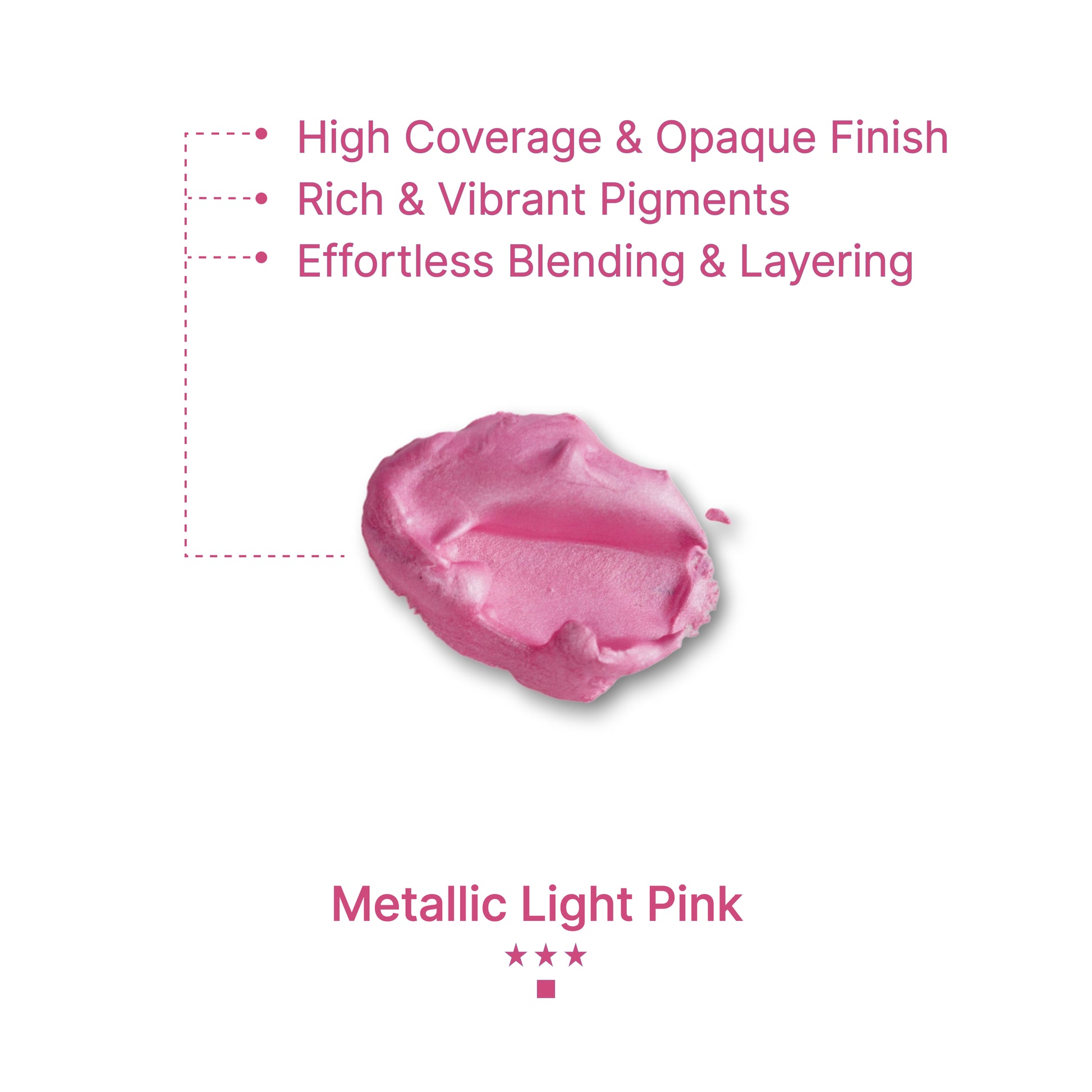 Gouache Metallic Light Pink Refills 50ml/1.7oz (2 pcs.)