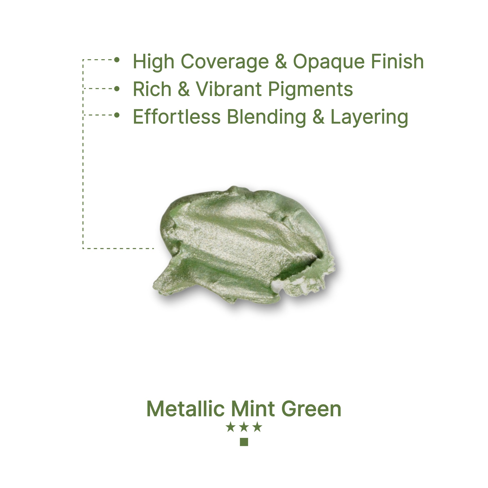 Gouache Metallic Mint Green Refills 50ml/1.7oz (2 pcs.)