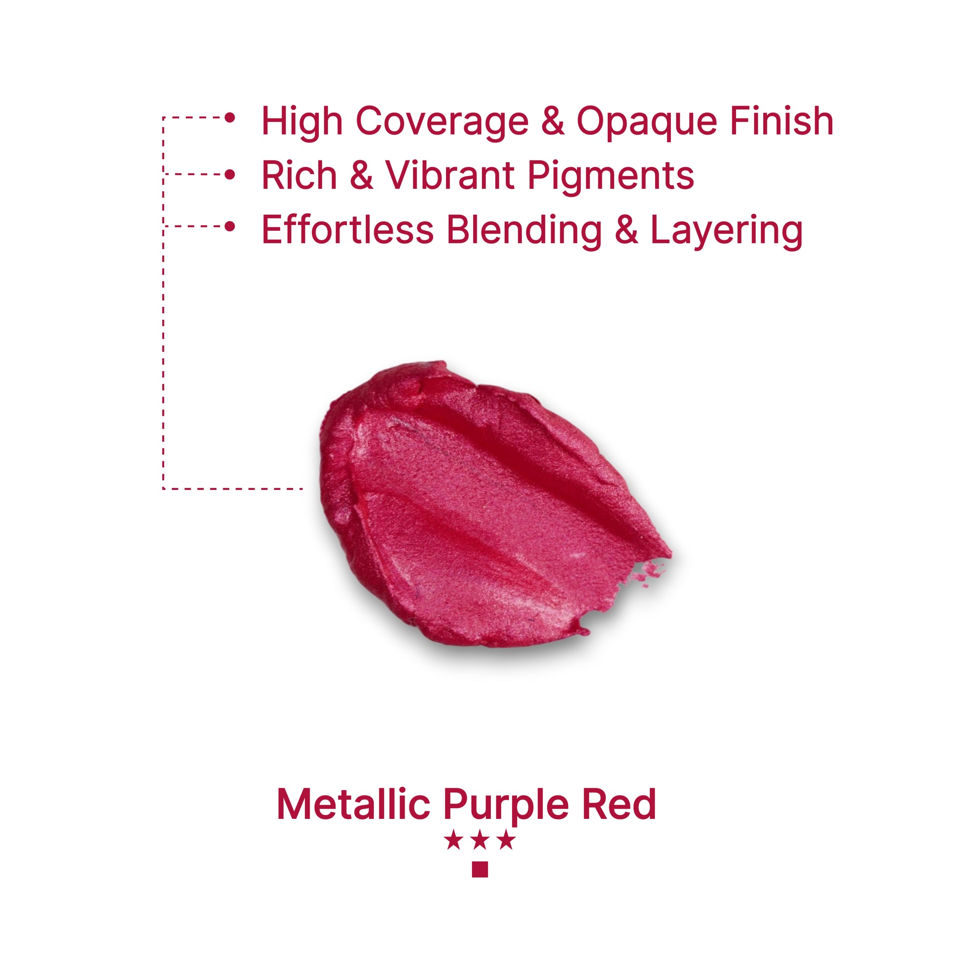 Gouache Metallic Purple Red Refills 50ml/1.7oz (2 pcs.)