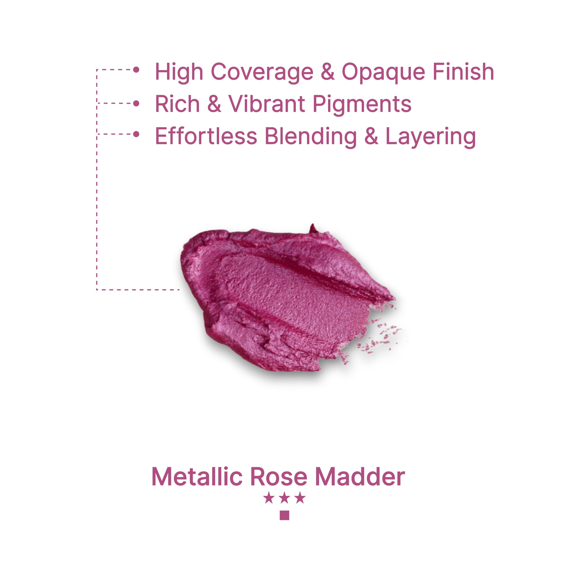 Gouache Metallic Rose Madder Refills 50ml/1.7oz (2 pcs.)