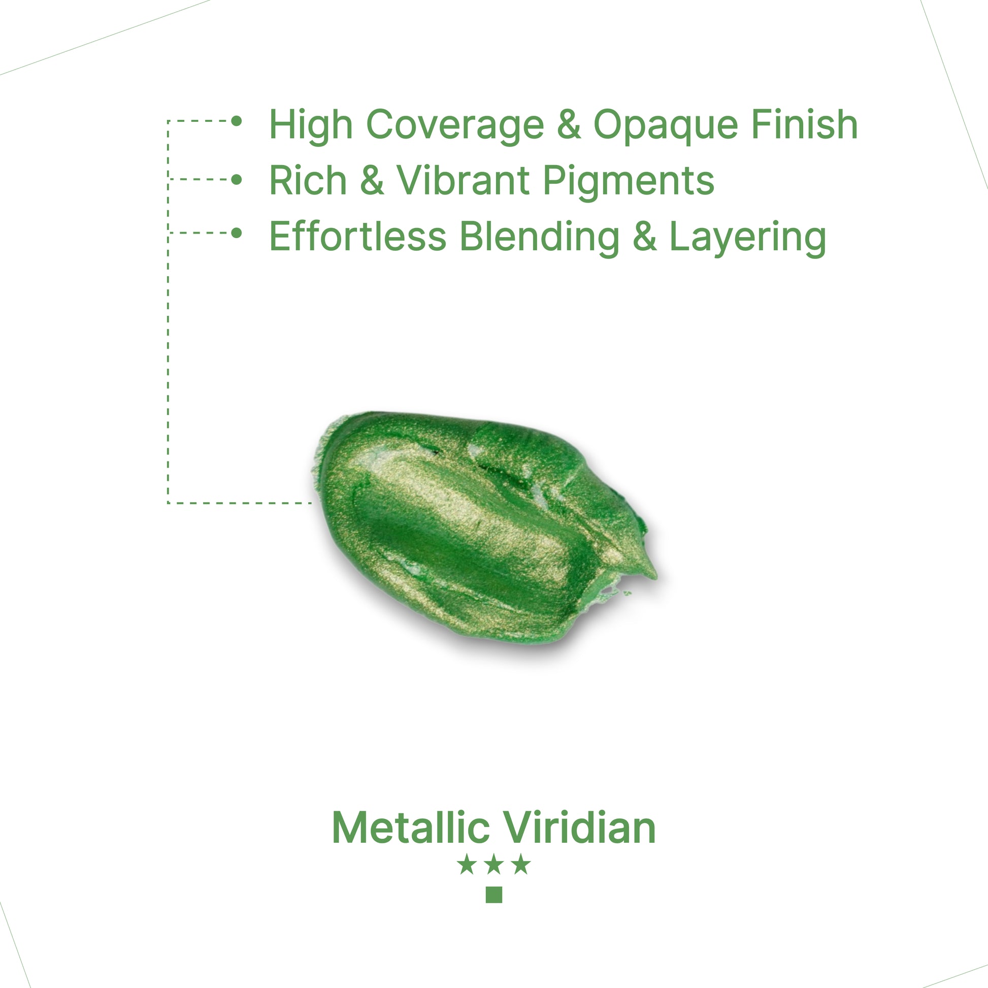 Gouache Metallic Viridian Refills 50ml/1.7oz (2 pcs.)