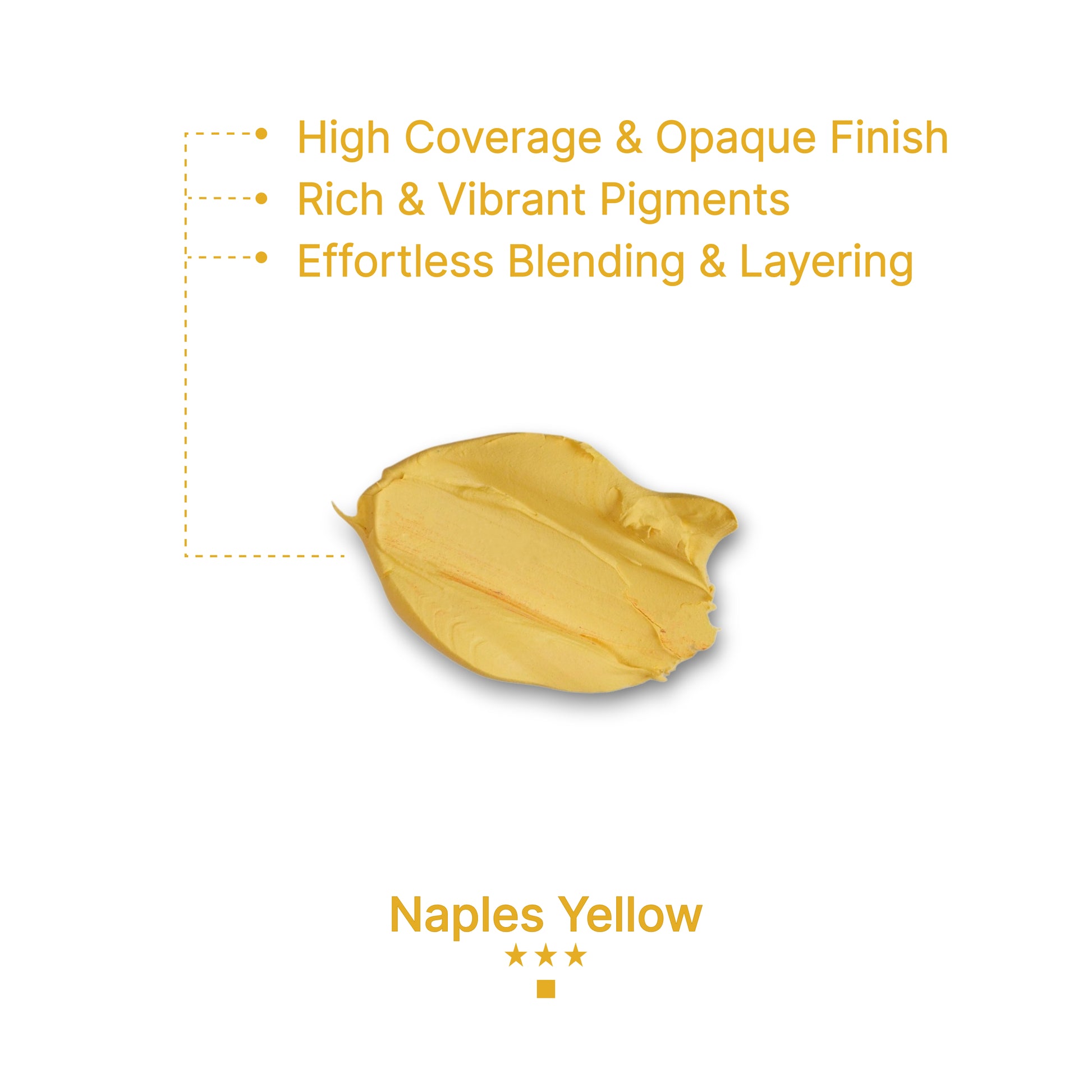 Gouache Naples Yellow Refills 50ml/1.7oz (2 pcs.)