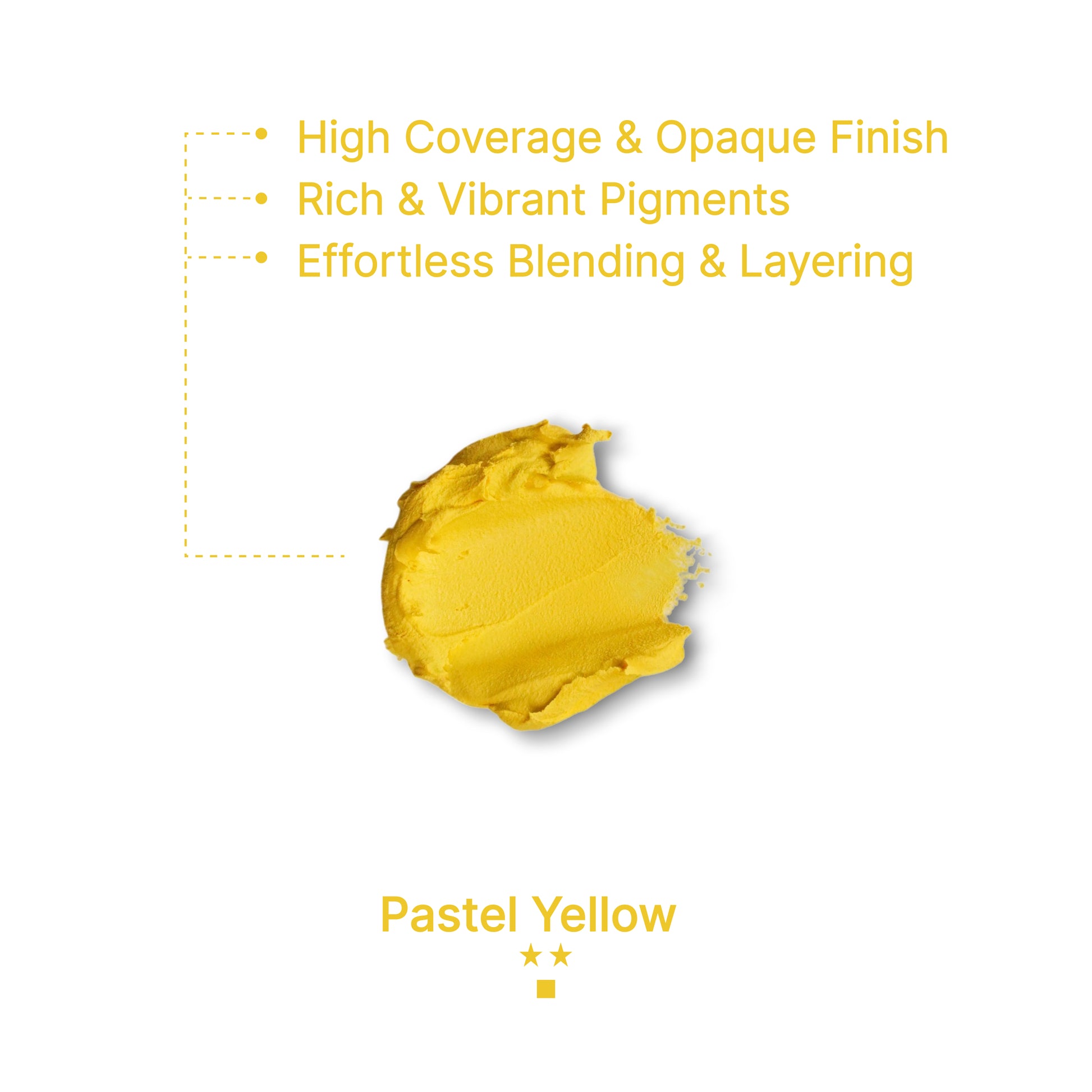 Gouache Pastel Yellow Refills 50ml/1.7oz (2 pcs.)