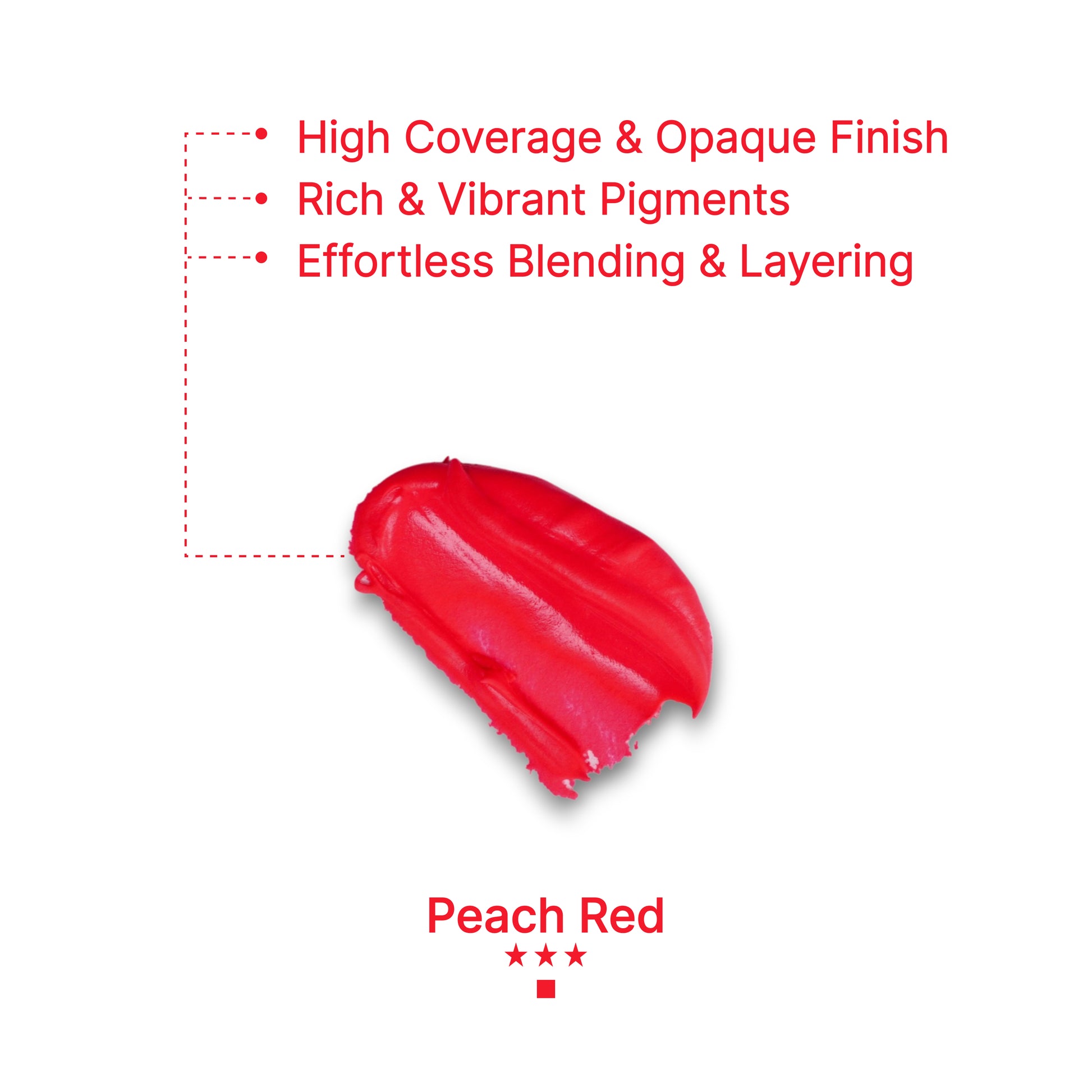 Gouache Peach Red Refills 50ml/1.7oz (2 pcs.)