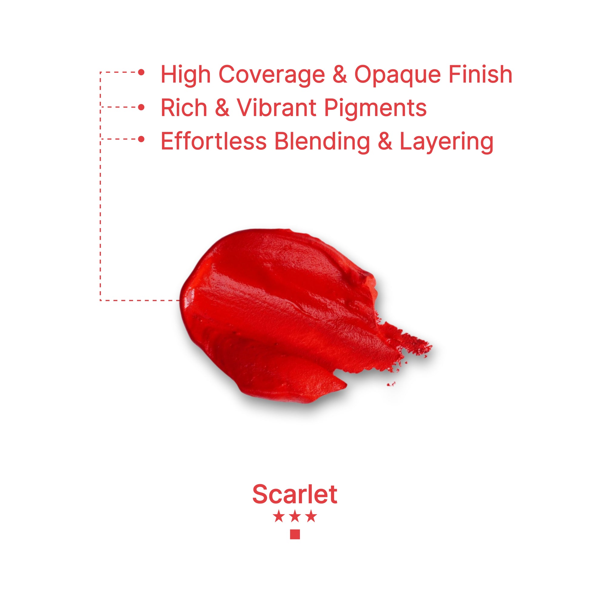 Gouache Scarlet Refills 50ml/1.7oz (2 pcs.)