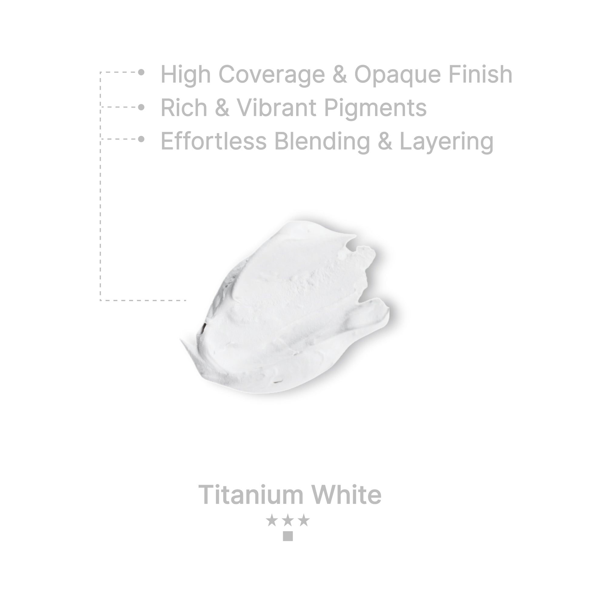 Gouache Titanium White Refills 50ml/1.7oz (2 pcs.)