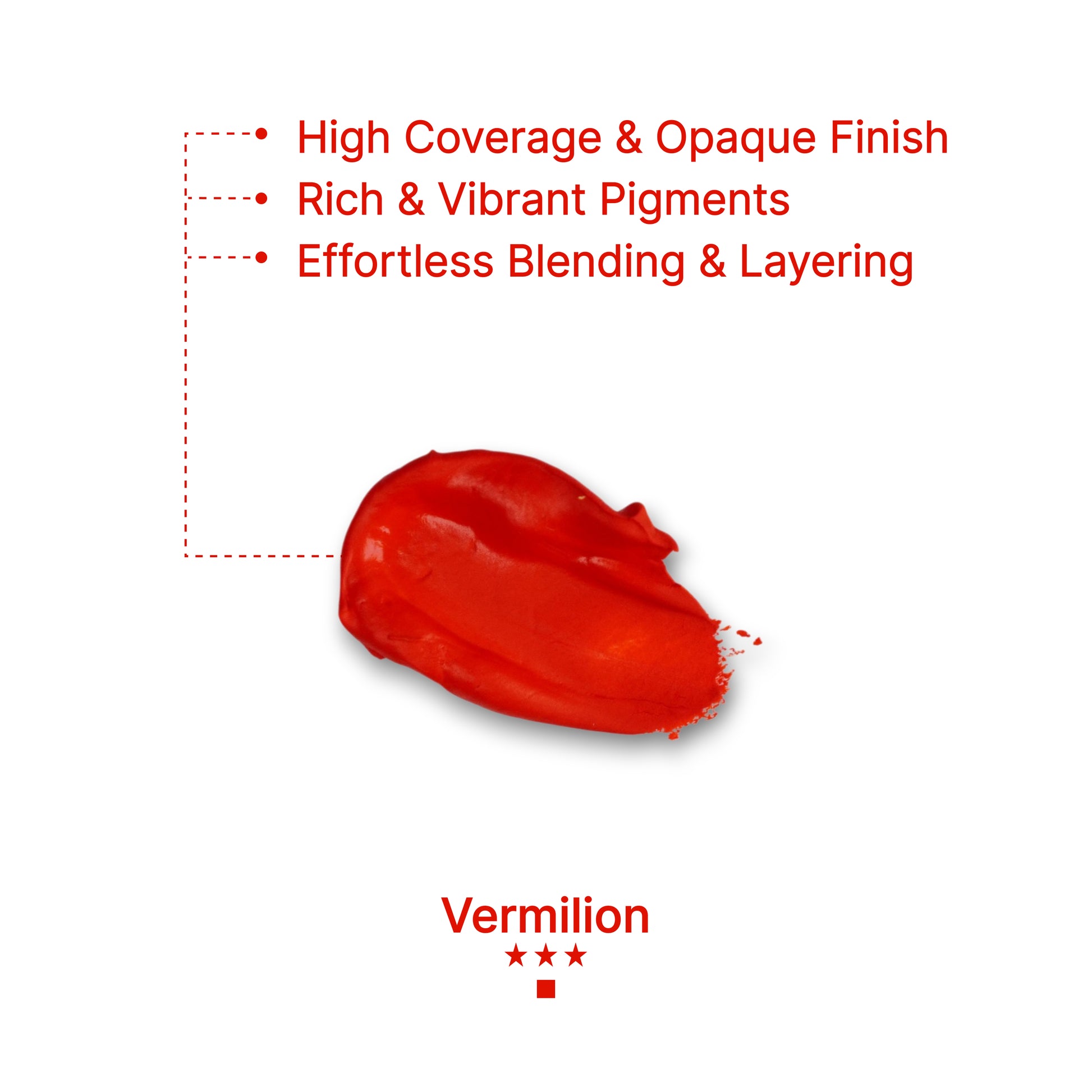 Gouache Vermilion Refills 50ml/1.7oz (2 pcs.)