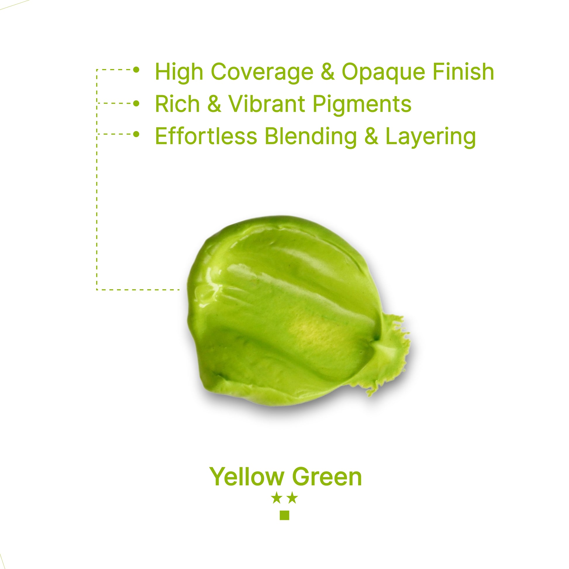 Gouache Yellow Green Refills 50ml/1.7oz (2 pcs.)