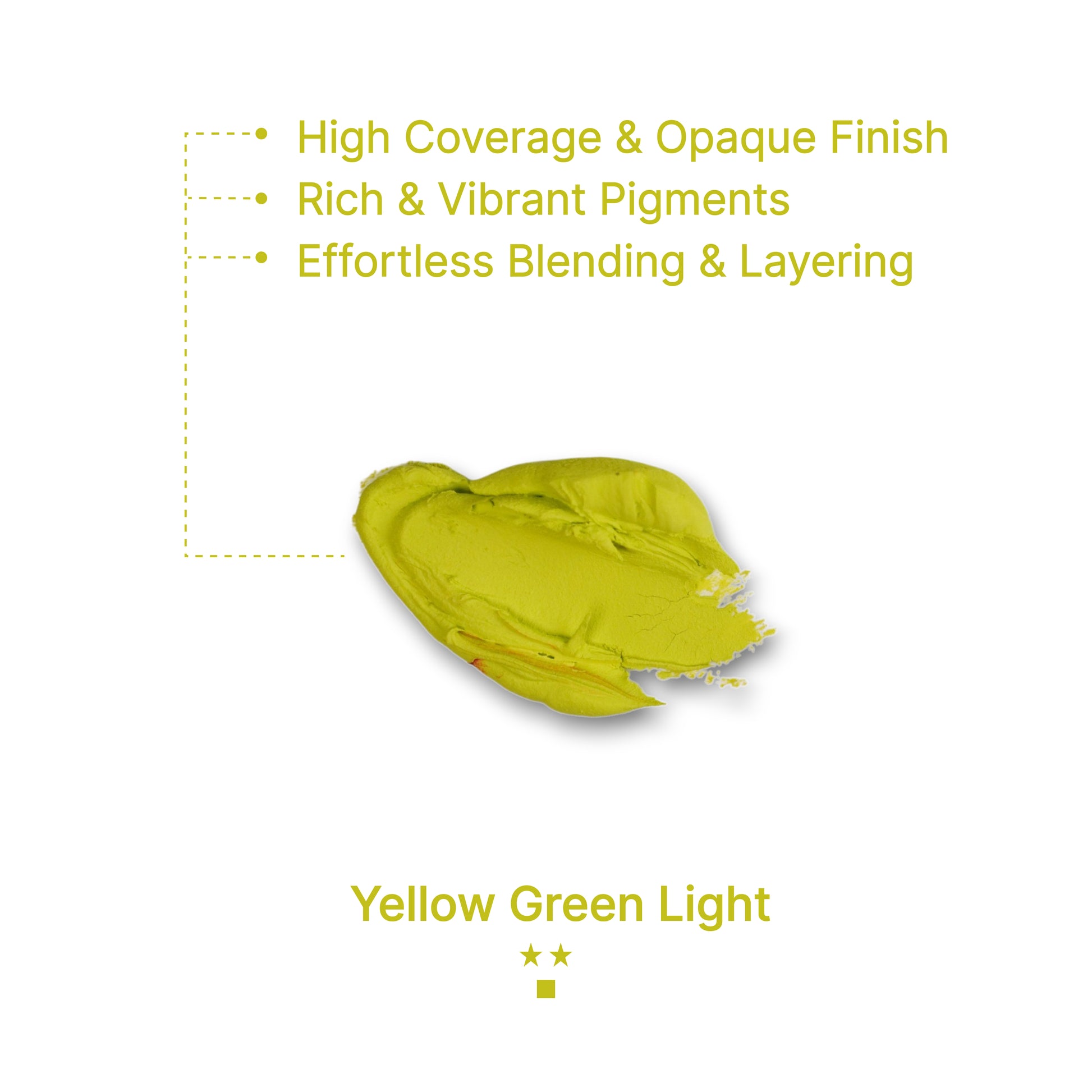 Gouache Yellow Green Light Refills 50ml/1.7oz (2 pcs.)
