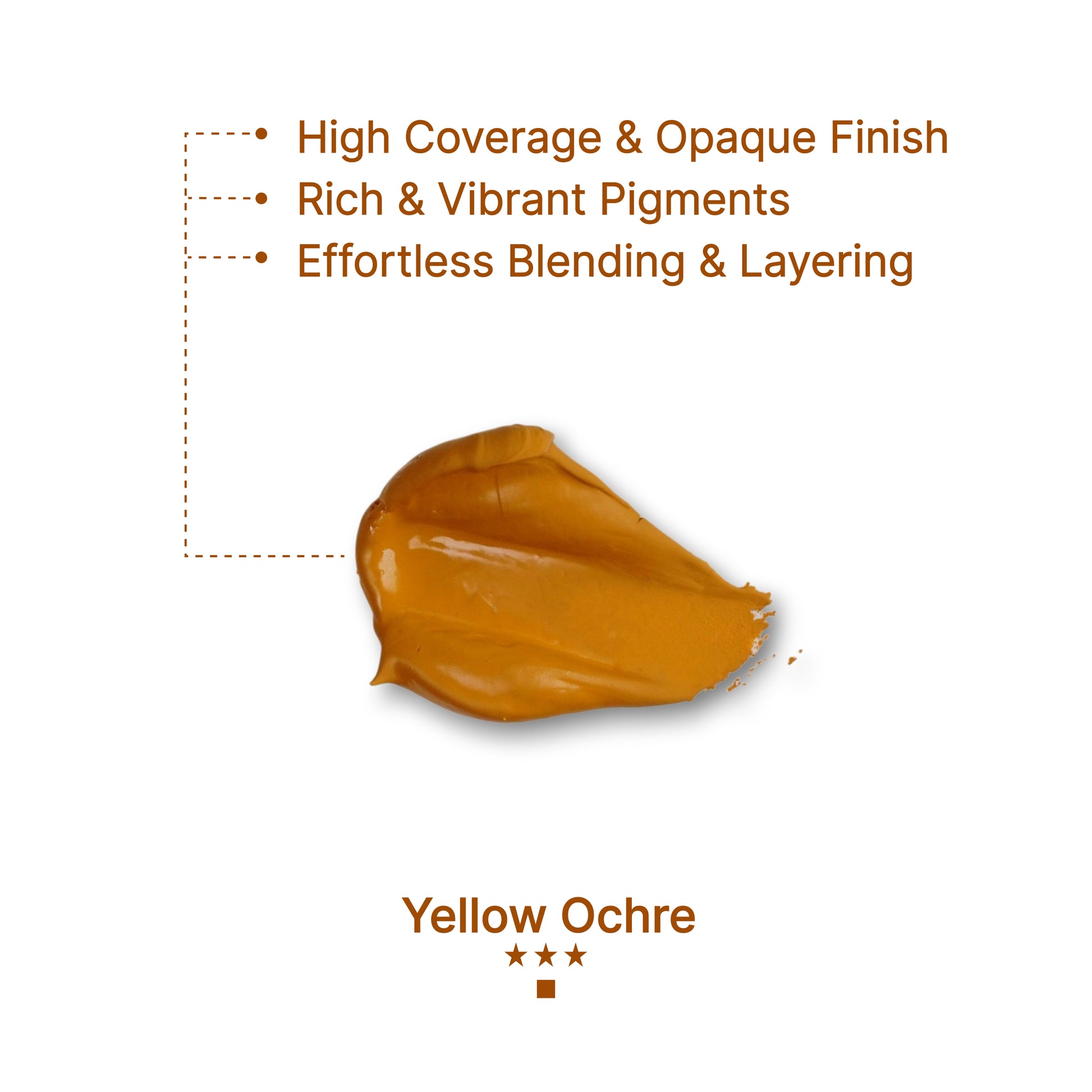 Gouache Yellow Ochre Refills 50ml/1.7oz (2 pcs.)