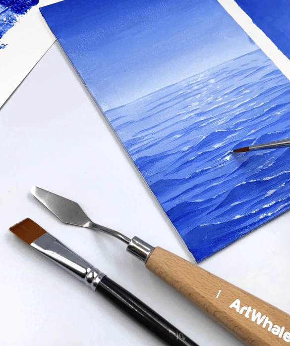 Acrylic Art Set, 21 pcs Painting Tools For Acrylic Painting